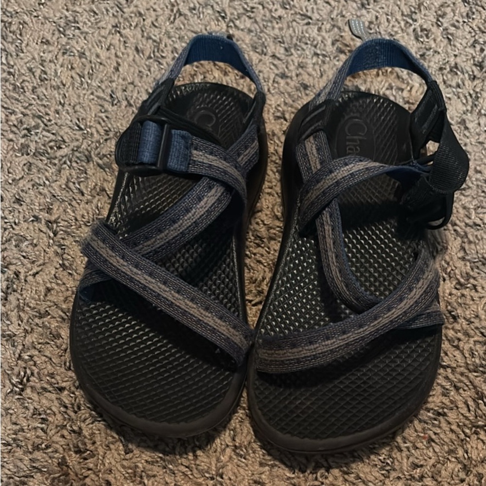 Chaco Kids Sandals - Navy and Black